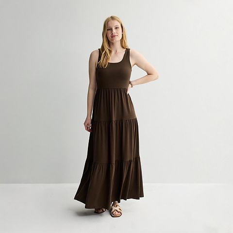Женские платья SO Juniors' SO® Maxi Tiered Knit Dress