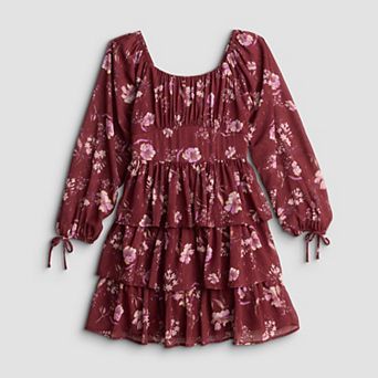 Girls 7-16 Speechless Floral Chiffon Dress
