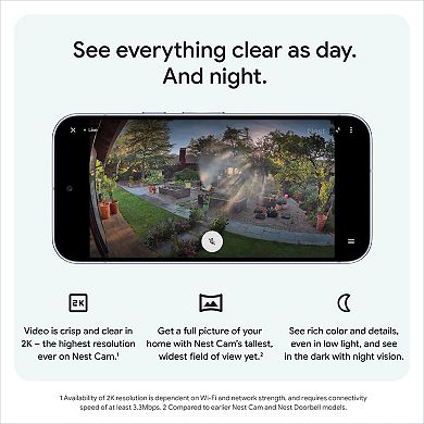 Google Nest Wired Cam Outdoor 2-Pack