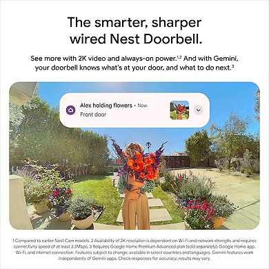 Google Nest Wired Doorbell 3rd Gen