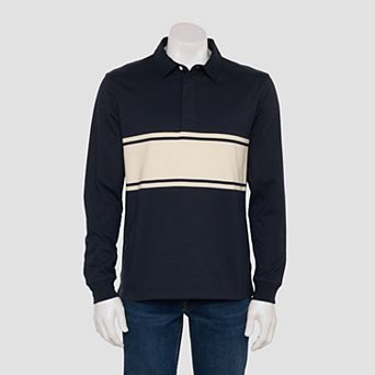 Big & Tall Sonoma Goods For Life® Stripe Rugby Polo