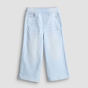 Girls 4-12 Jumping Beans® Core High Rise Pull On Wide Leg Jeans