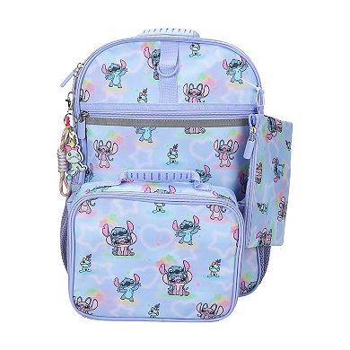 Disney Stitch All Over Print 4-Piece Backpack Set