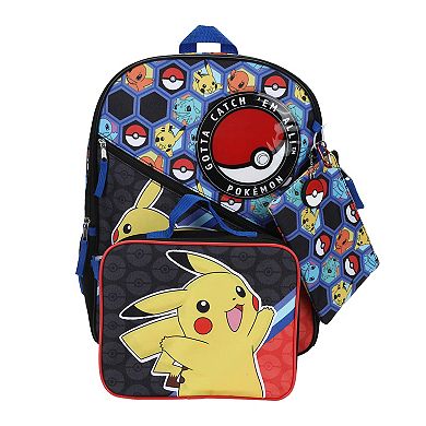 Pokémon 5-Piece Backpack Set