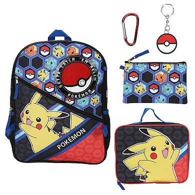 Pokémon 5-Piece Backpack Set