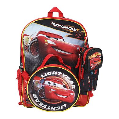 Cars 5 Lightning McQueen Backpack With Adjustable Straps
