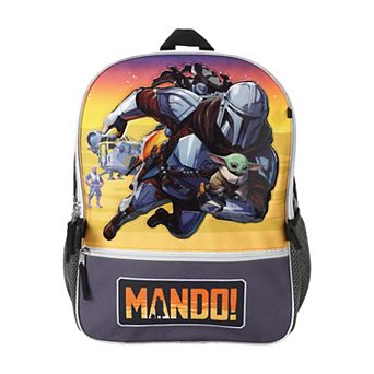 Star Wars Mando! 5 pc Backpack Set