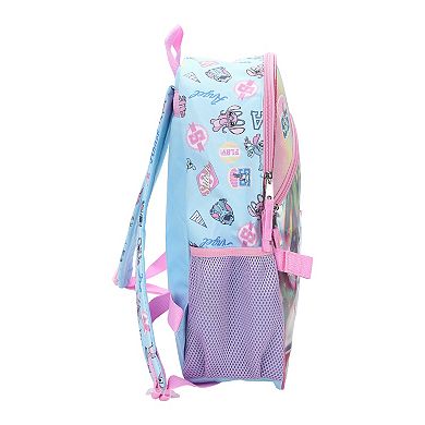 Stitch 5-Piece Backpack Set with Padded Straps & Multiple Compartments