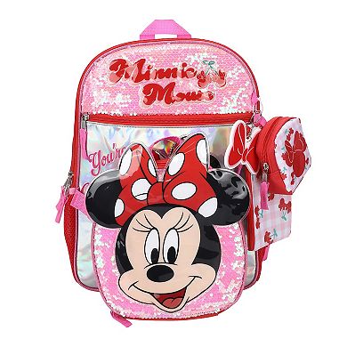 Disney's Minnie Mouse 5-Piece Backpack Set