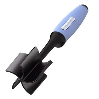 Zulay Kitchen 5-Blade Meat Chopper, Pinwheel Design Ground Meat Masher with Comfortable Grip