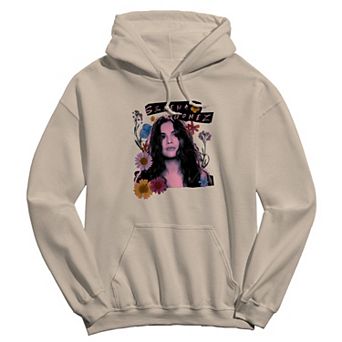 Juniors' Selena Gomez Floral Collage Graphic Hoodie