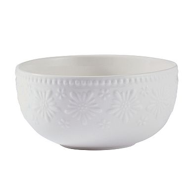 Pfaltzgraff Modern Blooms 16-Piece Dinnerware Set Service for 4