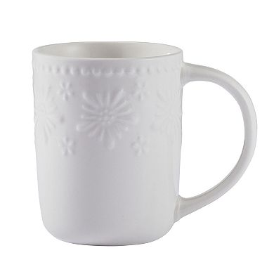 Pfaltzgraff Modern Blooms 16-Piece Dinnerware Set Service for 4