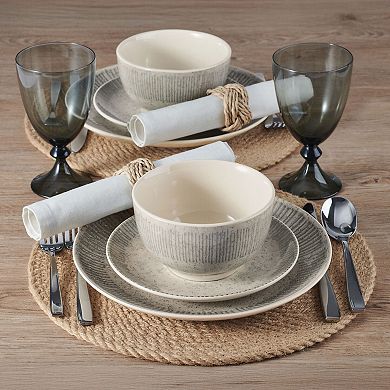 Pfaltzgraff Chroma 12-Piece Dinnerware Set, Service for 4