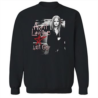 Juniors' Avril Lavigne Let Go Red Star Graphic Sweatshirt