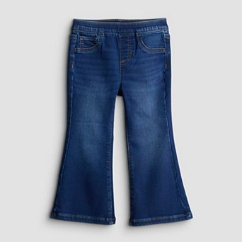 Girls 4-12 Jumping Beans® Core Mid Rise Pull-On Flare Jeans