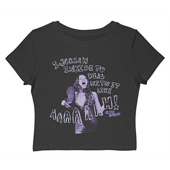 Juniors' Olivia Rodrigo I Scream Inside Graphic Baby Tee
