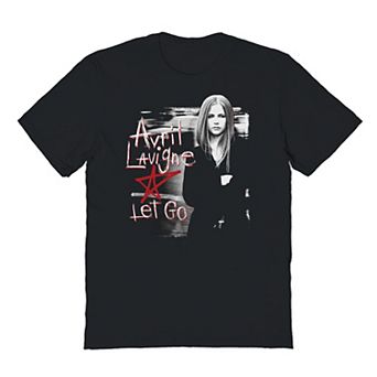 Juniors' Avril Lavigne Let Go Red Star Graphic Tee