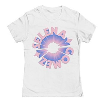 Juniors' Selena Gomez Retro Vibe Graphic Tee