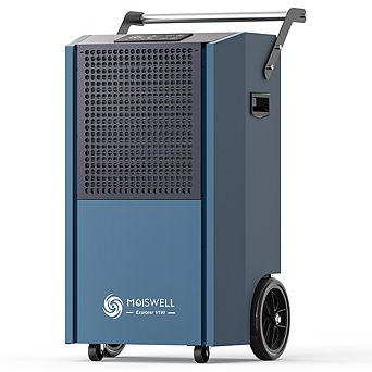 190 Pints 7,500 sq. ft. Commercial Dehumidifier with Pump Portable Heavy Duty for Basement
