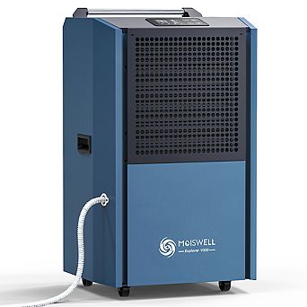 305 Pints 9,500 Sq. Ft. Commercial Dehumidifier with Auto Drain Hose Defrost for Basement Warehouse