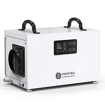 145 Pints Commercial Dehumidifier with Drain Hose for 6,000 sq. ft. Crawlspace Auto Restart