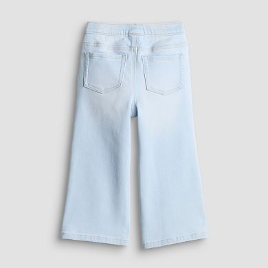 Baby & Toddler Girl 4-5 Jumping Beans® Core High Rise Pull On Wide Leg Jeans