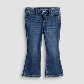 Baby & Toddler Girl Jumping Beans® Core Mid-Rise Bootcut Jeans
