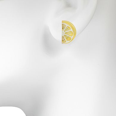 LC Lauren Conrad Lemon Stud Earrings