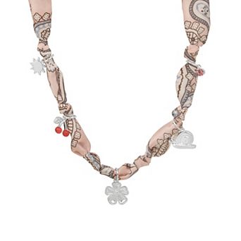 LC Lauren Conrad CORD & CHARMS Short Necklace