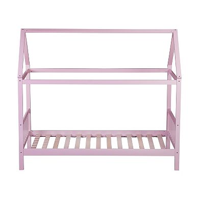 Whisen Twin House Bed with Headboard and Footboard