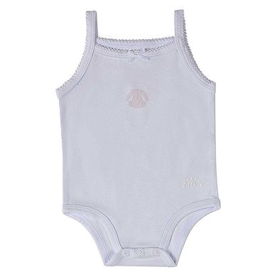 3 Pack Baby "Playful Bunny" Cotton / Modal Tag-Free Bodysuits