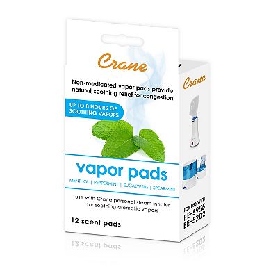 Crane Universal Vapor Pads Menthol Eucalyptus