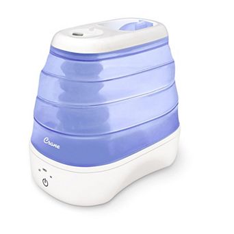 1 Gal. Cool Mist Collapsible Humidifier, Blue/White, Top Fill, for Medium Rooms Up to 500 sq. ft.