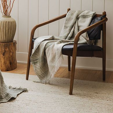 Zen Garden Plaid Throw