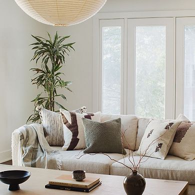 Zen Garden Plaid Throw