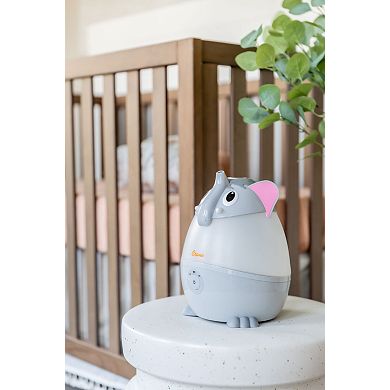 Adorable Humidifier, Mini Elephant, Cool Mist Humidifier with Vapor Tray, 0.5 Gal.