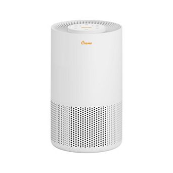 Crane True HEPA Air Purifiers for Home, Up To 250 Sq Ft, with Sleep Timer, Child Lock, Aroma Tray