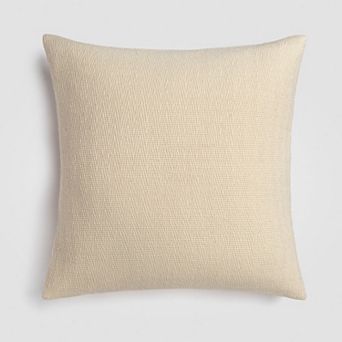 Ivory Chevron Neutral Throw Pillow