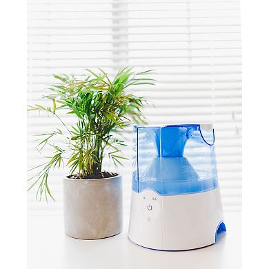 Crane Warm Mist Humidifier, 0.5 Gallon, Pure Mist, Air Humidifier