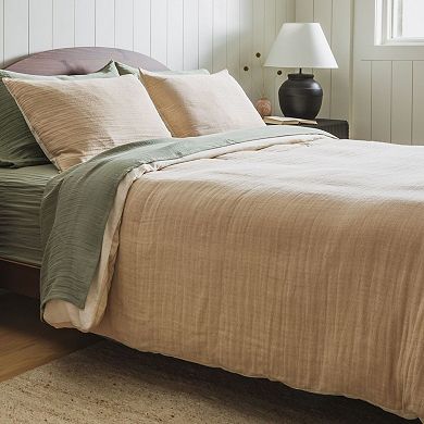 Sand Linen Duvet Cover