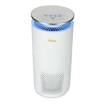 Crane Air Purifier with True HEPA Filter High-Performance Air Purification for Large Rooms Allergy