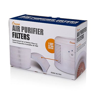 Crane Genuine Replacement HEPA Filter For Air Purifier Model EE-7002AIR