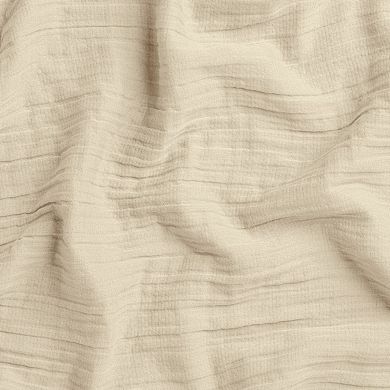 Dune Crinkled Comfort Pillowcase Set Set of 2 (Sandstone)