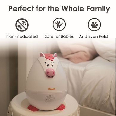 Adorable - Mini Unicorn - Cool Mist Humidifier, 0.5 Gal.