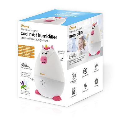 Adorable - Mini Unicorn - Cool Mist Humidifier, 0.5 Gal.