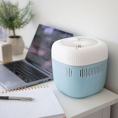 Crane Cool Mist Evaporative Humidifier 0.5 Gal Top Fill UV Light Wick Filter Dishwasher Safe Tank