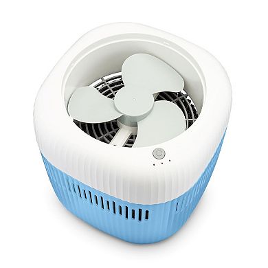 Crane Cool Mist Evaporative Humidifier 0.5 Gal Top Fill UV Light Wick Filter Dishwasher Safe Tank