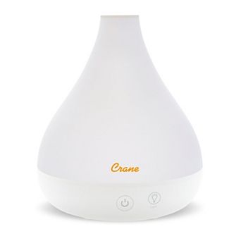 0.35 Gal. 2-in-1 Ultrasonic Cool Mist Humidifier & Aroma Diffuser for Small Rooms