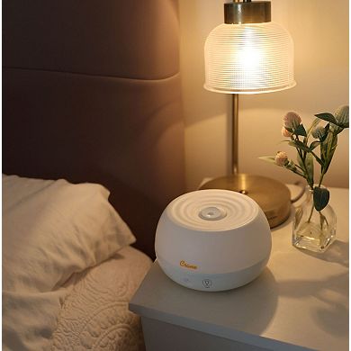0.2 Gal. 2-in-1 Ultrasonic Cool Mist Humidifier & Aroma Diffuser for Small Rooms
